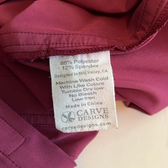 Carve Designs Deep Pink Women's Shorts Size 10 Like New - Picture 7 of 11